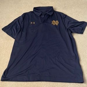 Notre Dame Football 2022 Shamrock Series Las Vegas limited-edition polo, NWOT
